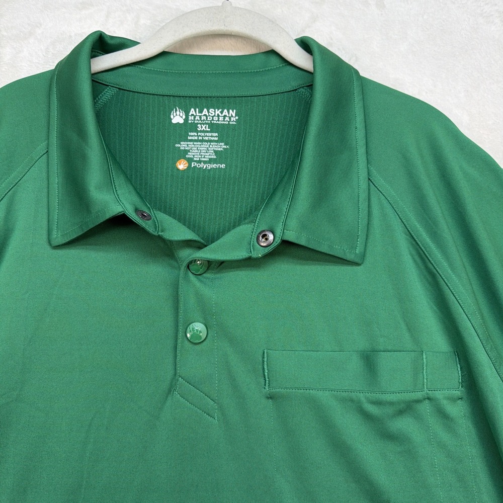 Alaskan Hardgear Performance Polo Shirt Pocket Odor Resistant Mens 3XL